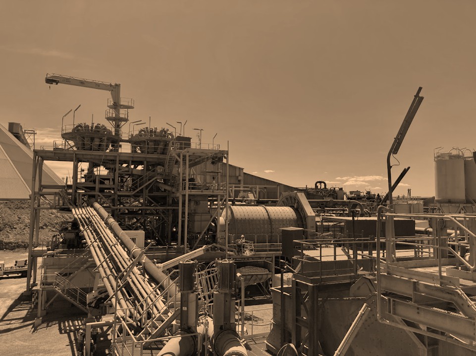 Mining processing facility